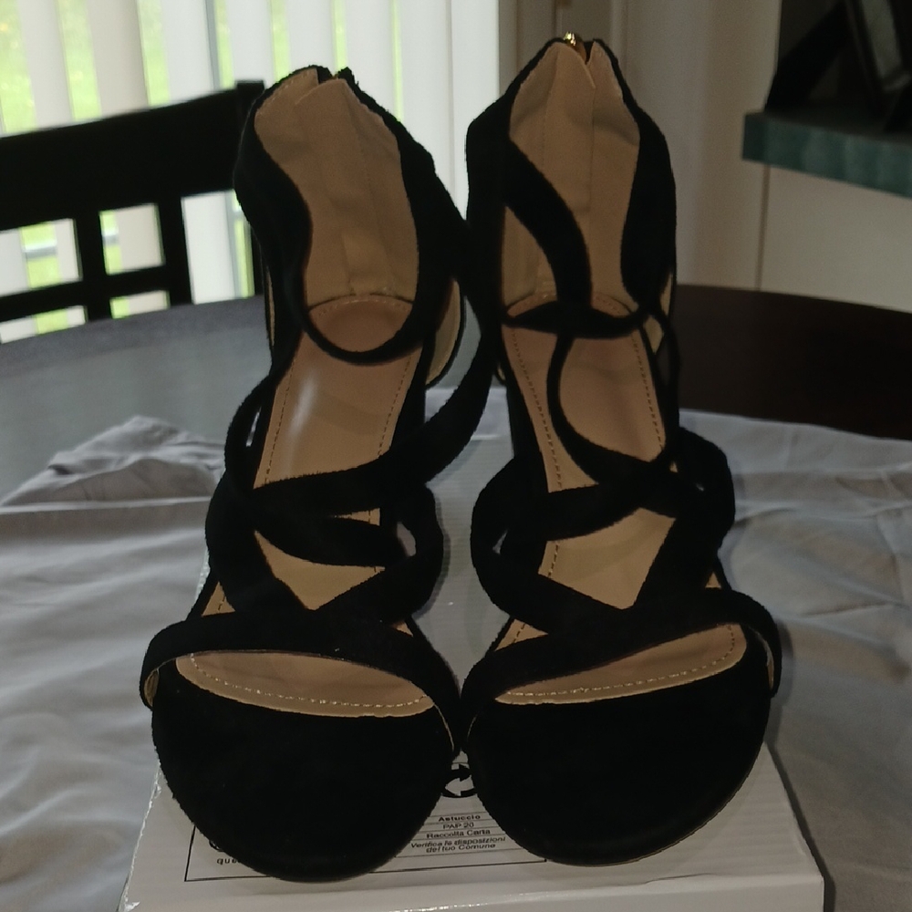 Elegant Black Women's Sandals